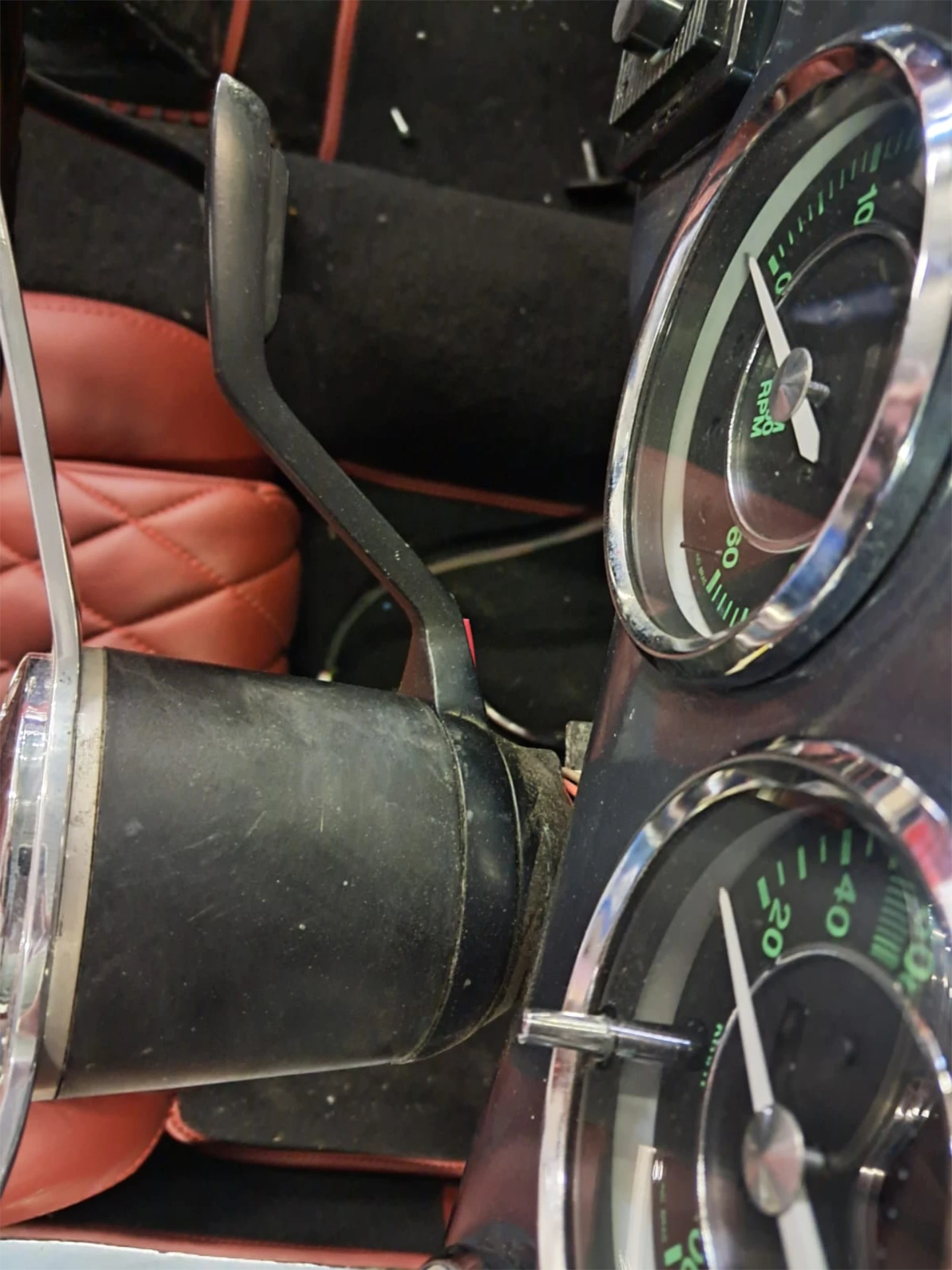 Reproduction Turn Signal Black for Porche 356