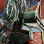 Reproduction Turn Signal Black for Porche 356