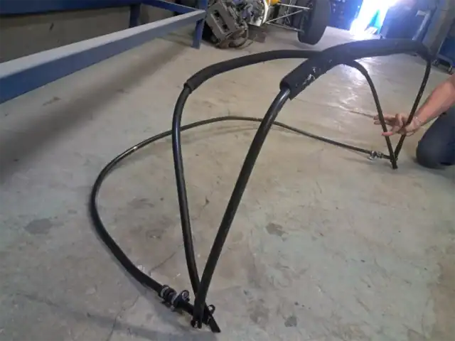 Soft Top Roof Frame for Porch 356